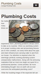 Mobile Screenshot of plumbing-costs.com